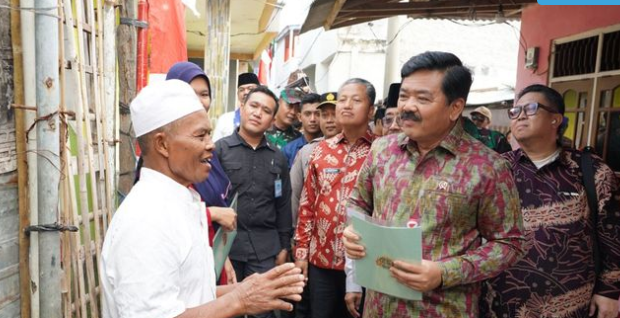 Sertifikasi Tanah di Utara Jakarta Sumbang Nilai Ekonomi Rp 25 Triliun